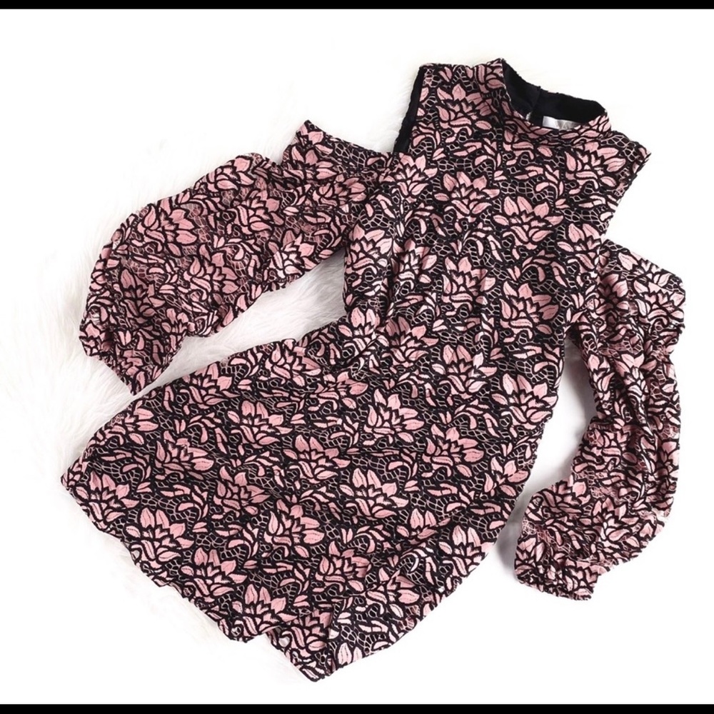 WAYF Cold Shoulder Dress